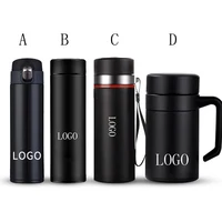 

Black Matte Stainless Steel Vacuum Cups Custom LOGO Insulation Thermos