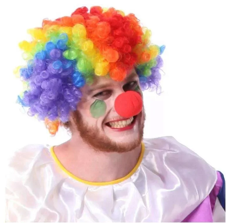 

Free Shipping Beautiful Circus Sponge Foam Red Clown Nose Fancy Party Foam Ball Clown Noses for Festival Decoration, Red orange yellow green blue black and others