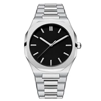 

Watch wrist luxury watch custom new man watches steel silver case design watch brand wristwatch