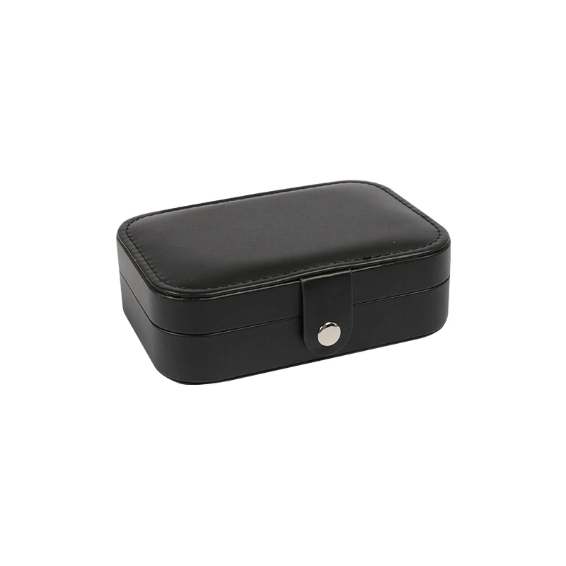

Hot sale chain bracelet carrying decorative box travel jewelry open case for dealer