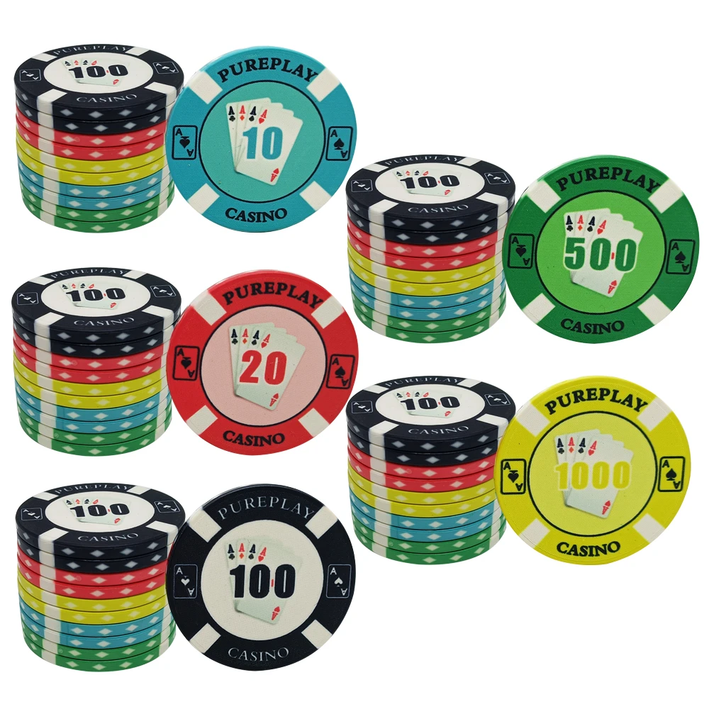 

10g Ept Ceramic Poker Chip Best Prices For 39mm Pokerchips Customized Logo Free Design Samples Kaile Manufacturer, Colorful