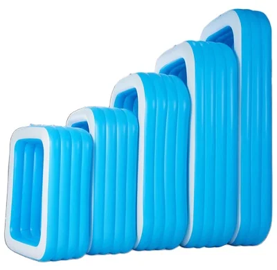 

PVE texture of Bathing Indoor Inflatable swimming Pool& accessories Adults Kids pools outdoor swimming pool, Blue