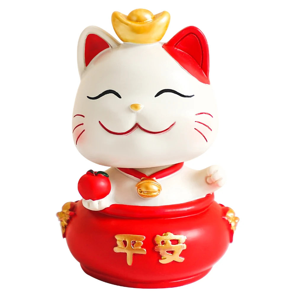

Cute Cat Desktop Decoration Accessories animal model Modern Home Decor Living Room Study Office Desktop Feng Shui Decor Gifts