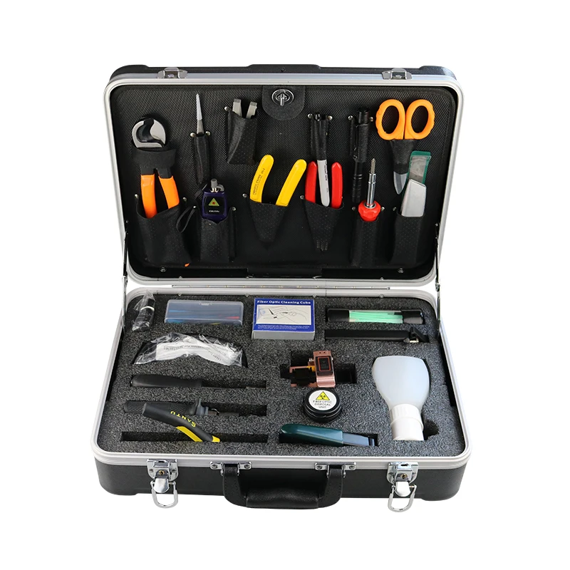 Ftk02 Ftth Assembly Termination Kit Fiber Optic Tool Kit Carton Box