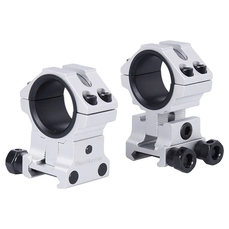 

WESTHUNTER Silver Rifle Scope Mounts CNC Machining Adjustable Profile Picatinny Scope Rings Sights Mounts Hunting Accessories