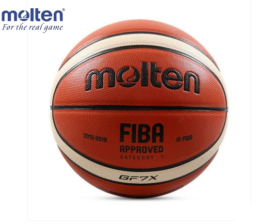 

GZJ0161 Cheap Price PU Leather Official Standard Size 7 Molten GF7X Basketball