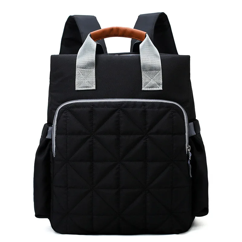 

stylish daddy tote diaper bag backpack maternity bags baby diaper organizer backpack nappy changing diaper bags, Solid color