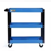 Heavy Duty All Steel Mechanic 3 Tier Tool Cart Trolley 3 Level Tray 150Kg Load