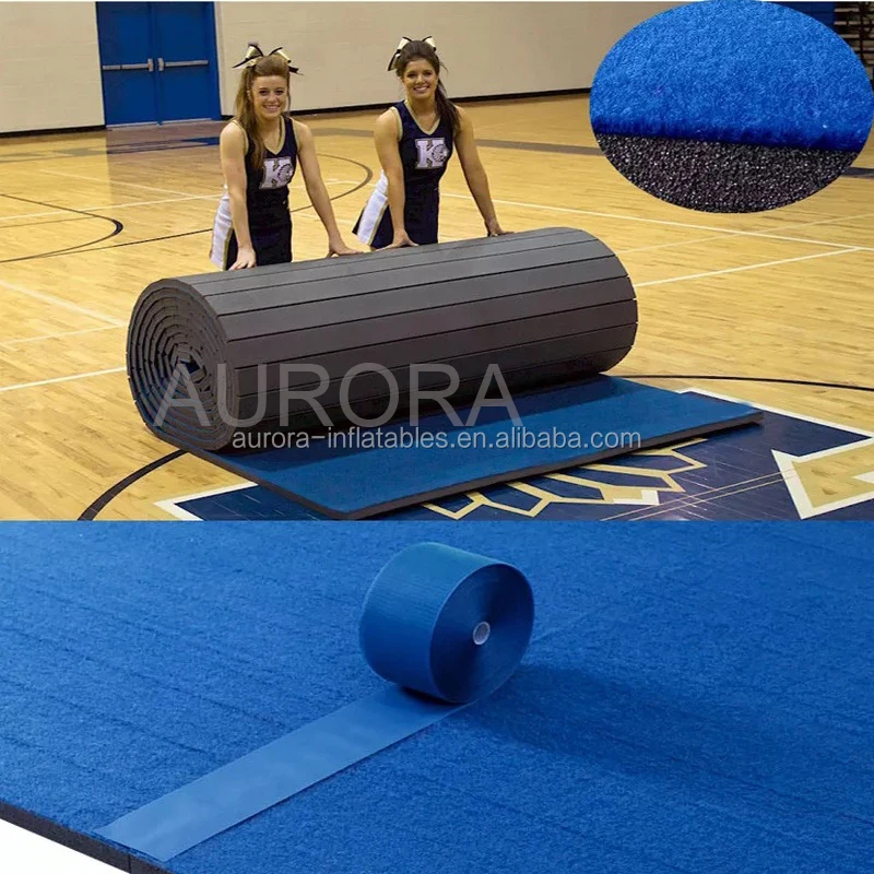 Factory Directly Price Roll Up Wrestling Mats Gym Cheerleaders Mats
