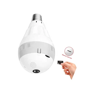 360 panoramic wireless hidden ip camera bulb light 2019 lazada hot selling