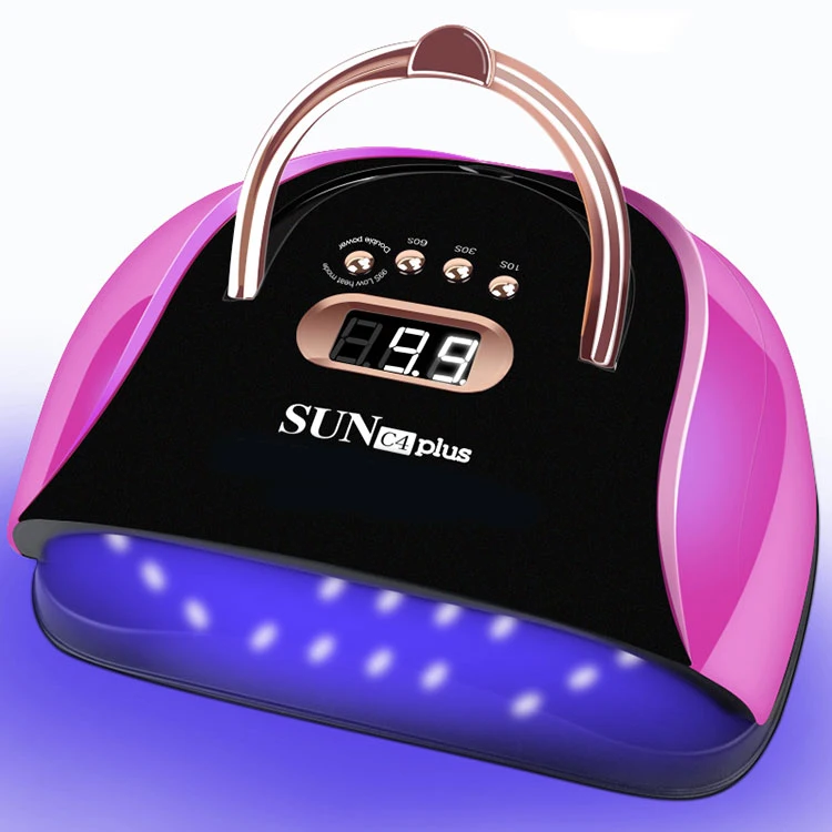 

UV LED Nail Lamp Sun C4 Plus 256W Faster Gel Dryer 57 LEDs Uv Led Nail Lamp Dryer Both Hand