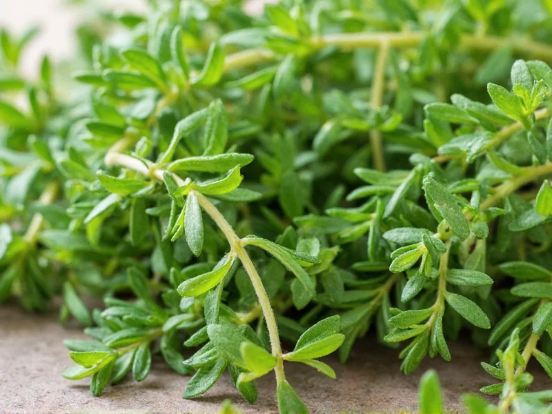 Fresh Thyme: Complete Guide to Selection, Storage & Cooking Uses