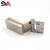 SVA-111D Wall Mounted Stainless Steel Hardware Active Glass Door Pivot Hinge Clamp