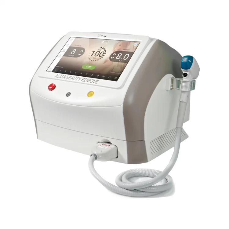 

2021 latest newest arrival 3 waves 755 808nm 1064 portable Alma Soprano harmony Dream diode laser hair removal machine price