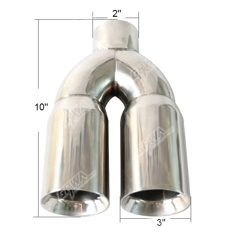 Stainless Steel Dual Exhaust Tips - Buy Dual Exhaust Tips,Stainless ...