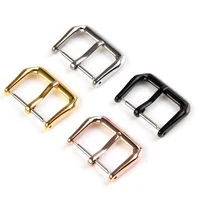 

High-quality fashion fancy 8mm 10mm 12mm 14mm 16mm 18mm 20mm 22mm 24mm 304 stainless steel watch band buckle wholesale
