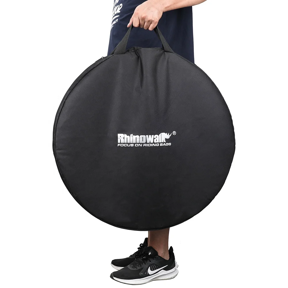 

Rhinowalk 700C Mountain Road Bike Travel Case 26-29 inch Transport Bag Bicycle Wheel Carry Bags, Black