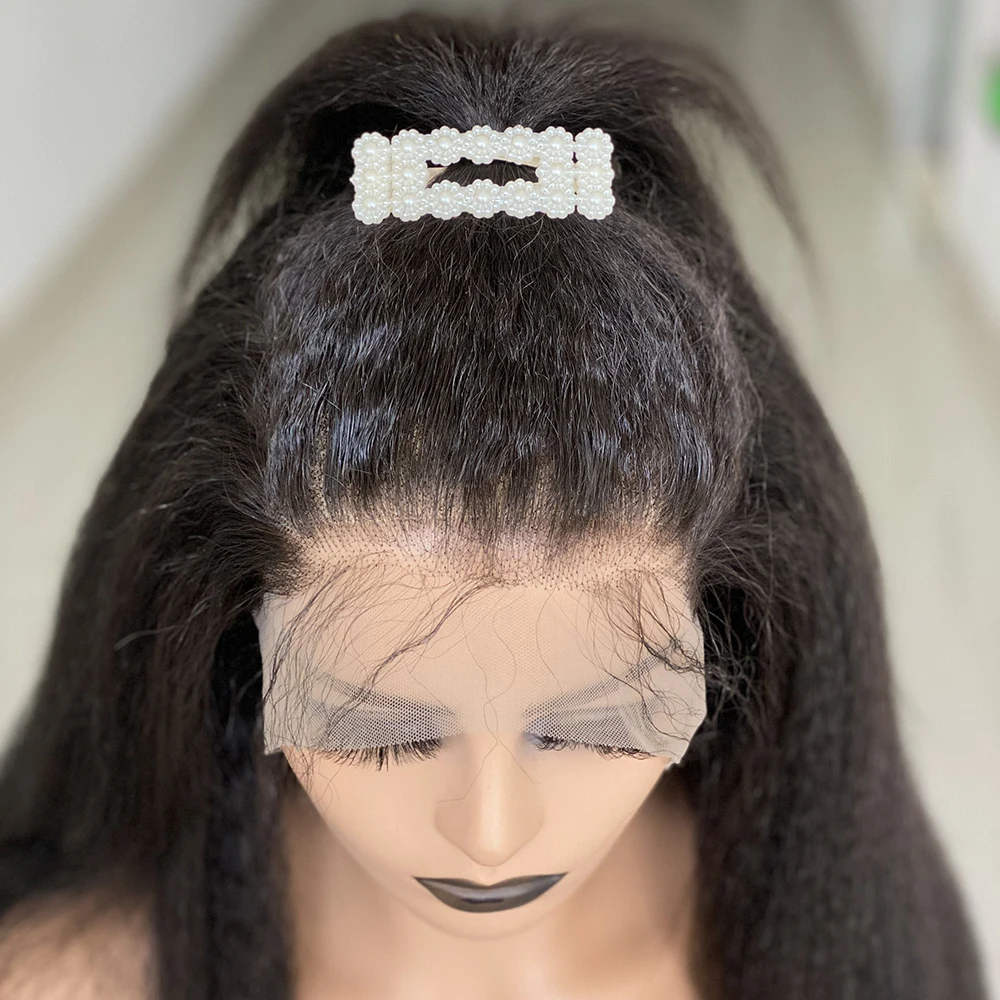 

150% Factory price lace wigs brazilian remy human hair 13*4 lace frontal wigs