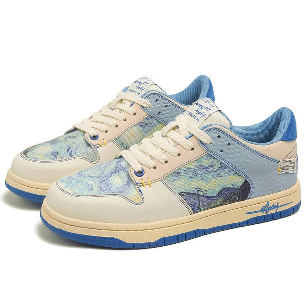 

Dropshipping Custom Logo Starry Night Designer Brand Sneakers footwear Casual Shoes women