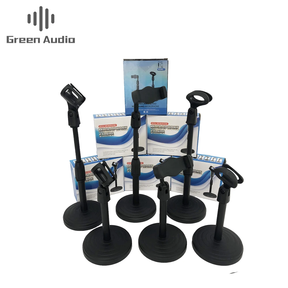 

2019 new High Quality Microphone stand portable desktop Mic Holder, Black