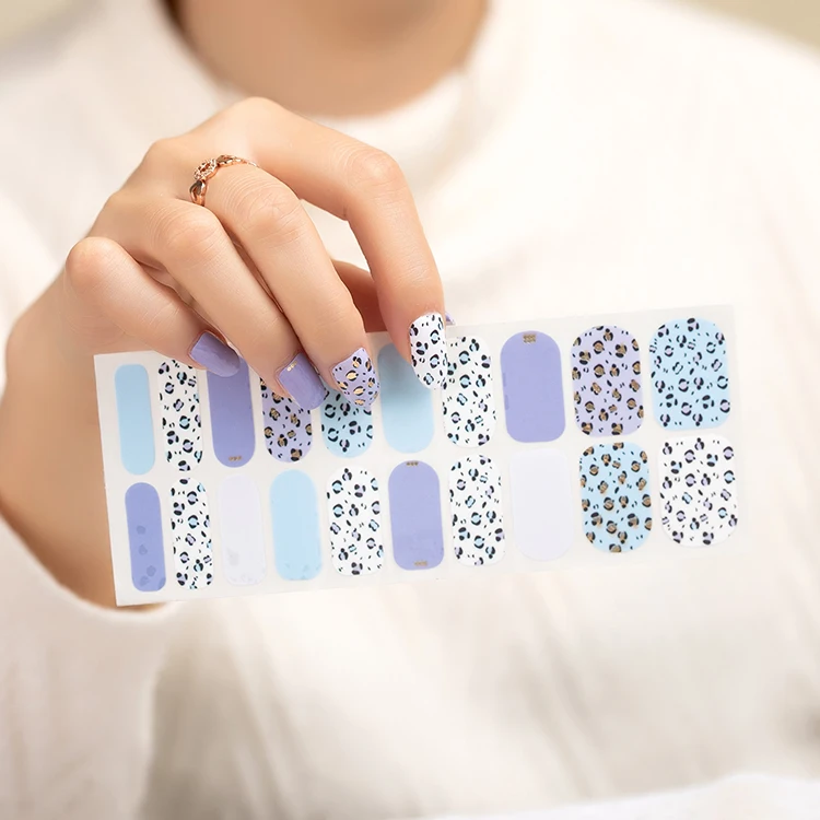 

HuiZi self Adhesive nail art nails stencils nai stickers