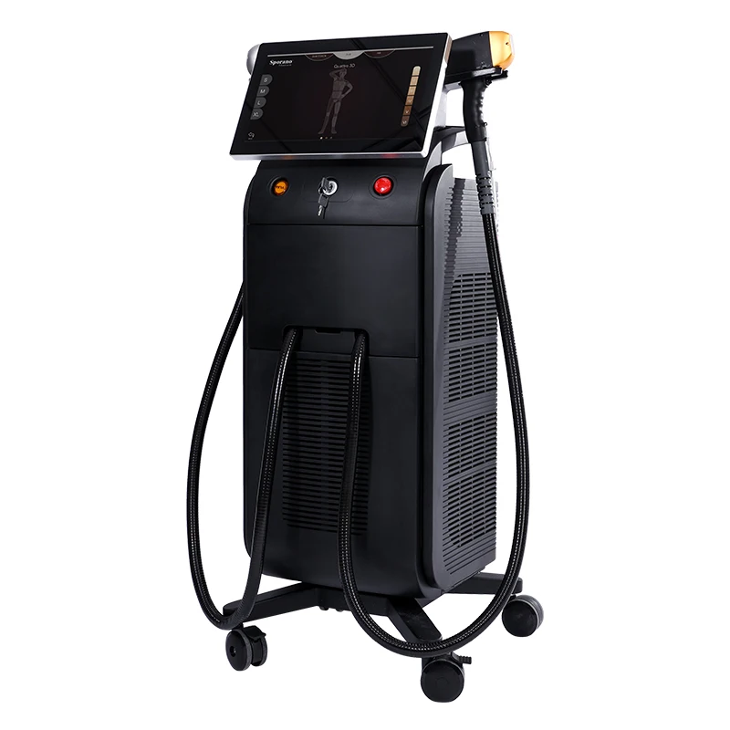 

Soprano Ice Platinum Lazer Hair Removal Alexandrite Laser Diode Laser 755 808 1064 Cire Epilation Deka Laser Alexandrite 808nm