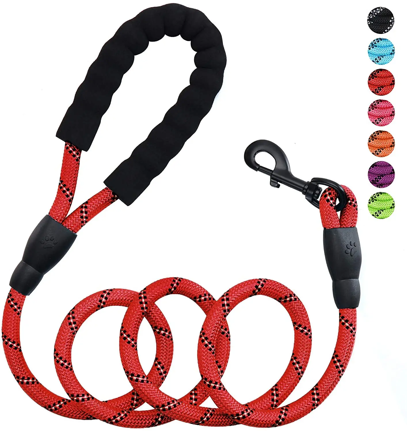 

Dog Leash Quality Muti-color Practical Heavy Strong Duty Big Nylon Material Luxury Dog Leash, Customized color