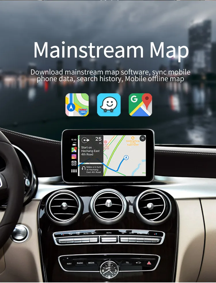 Carplay мерседес w204