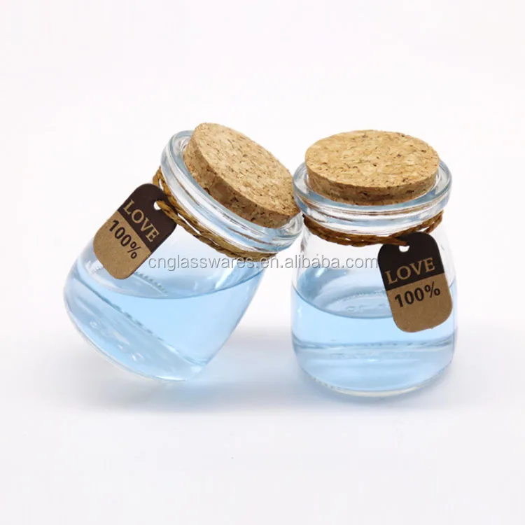 Small Clear Gl Bottles Jars With Cork Lids Pudding Bottle Small Clear Gl Bottles Jars With