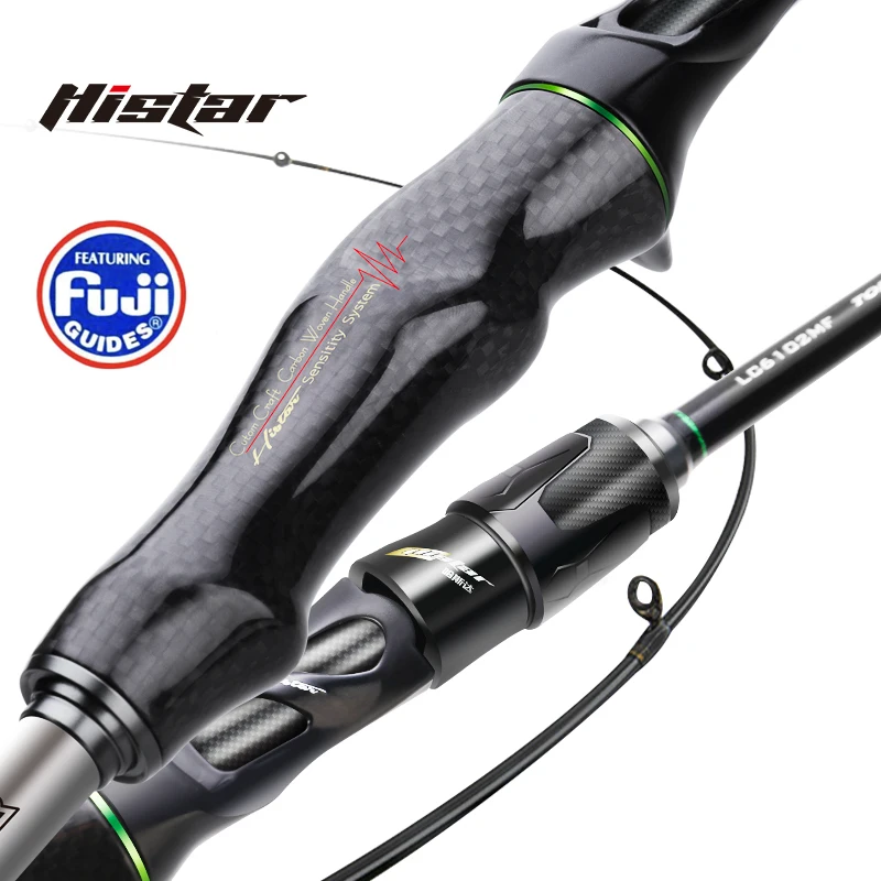 

Histar V587 Japanese Toray Crossline C Tape Fuji Guide Ring High Carbon 2.43M M Fast Action Spinning Bass Fishing Rod