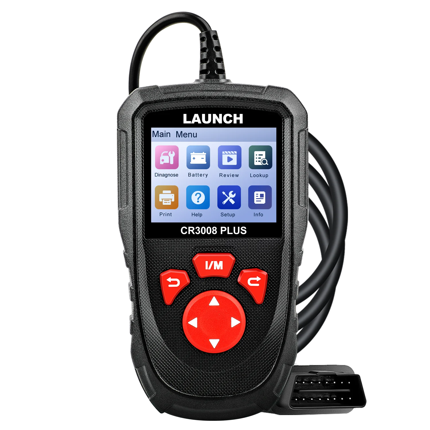 

LAUNCH X431 CR3008 PLUS OBD2 Scanner Engine Code Reader OBD Car Diagnostics Tool Free Update ODB2 Automotive Scanner