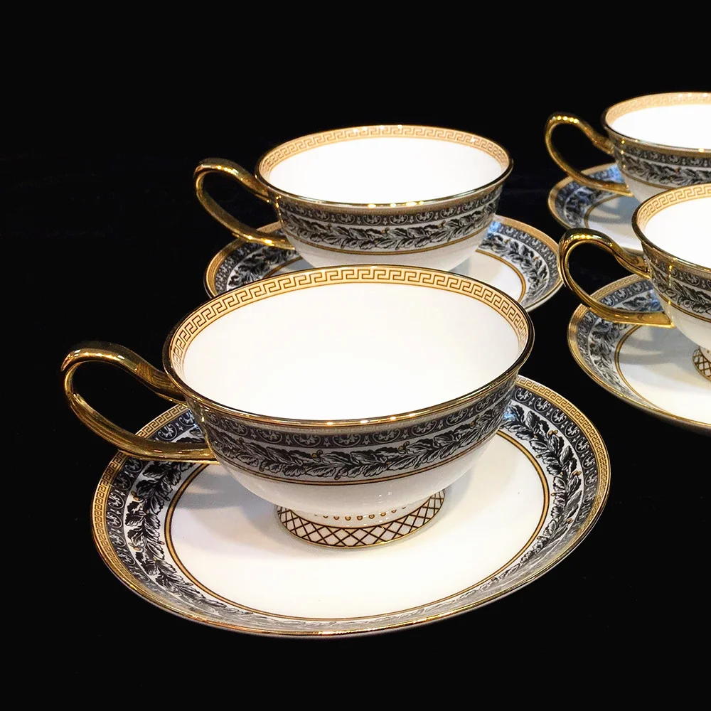 Bone China Crockery Dinner Set European Style Bone China Dinnerware