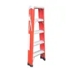 Double Side Fiberglass a frame Step Ladder for fruit picking tools