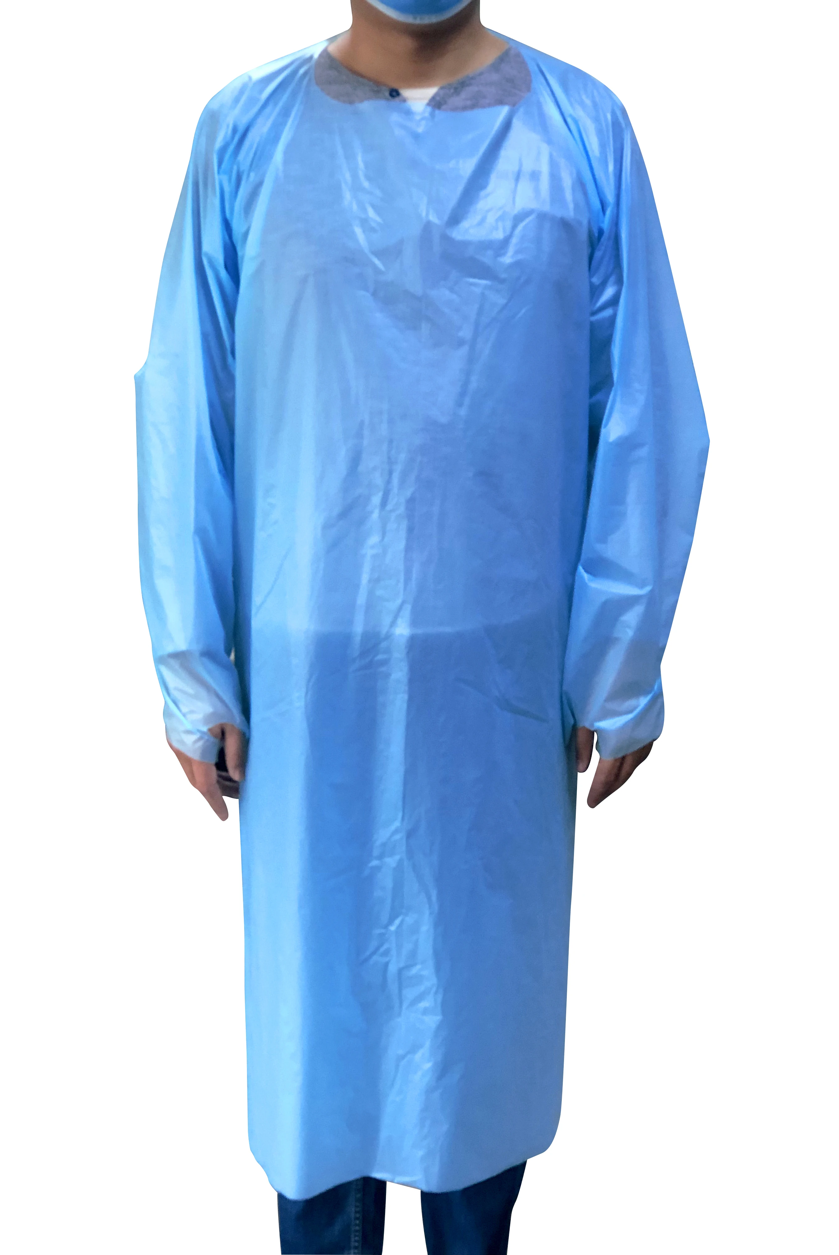 Disposable Isolation Gown Gowns Cpe Outdoor Protective Apron Isolation ...