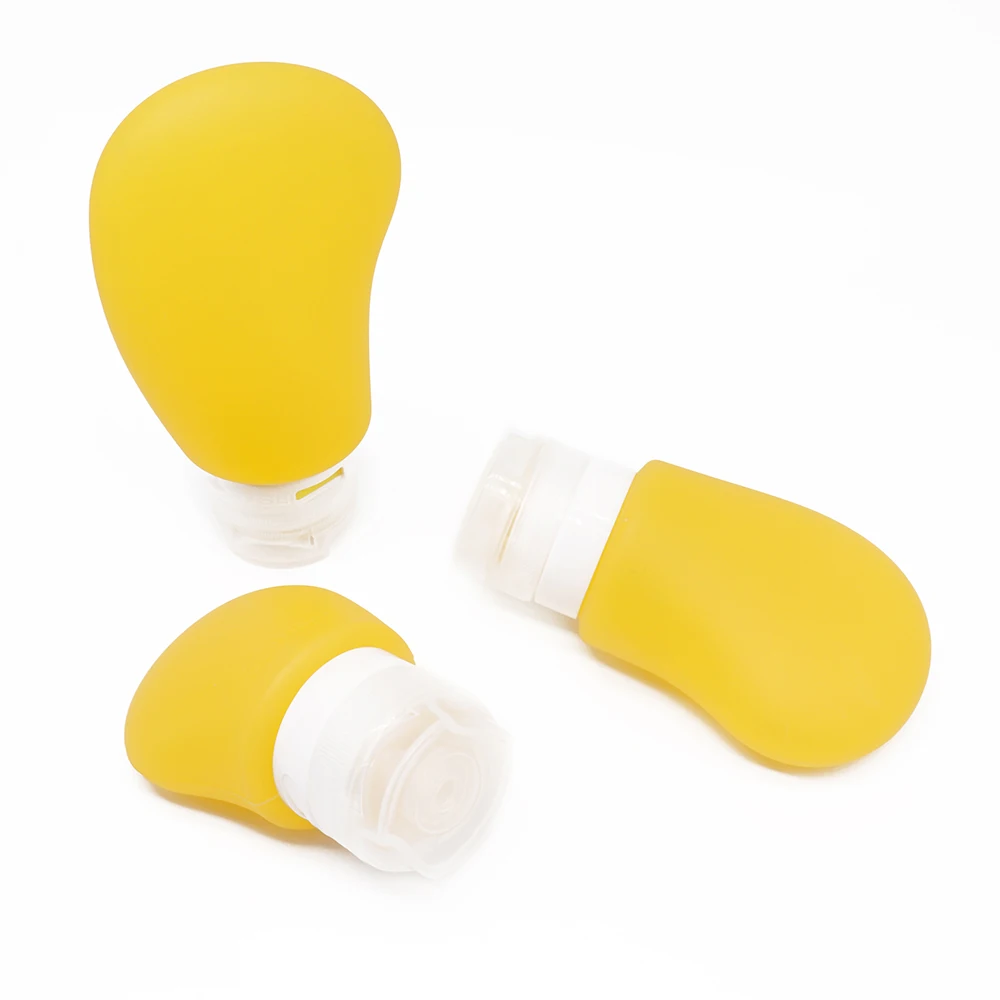 

silicone hand sanitizer bottle, Yellow