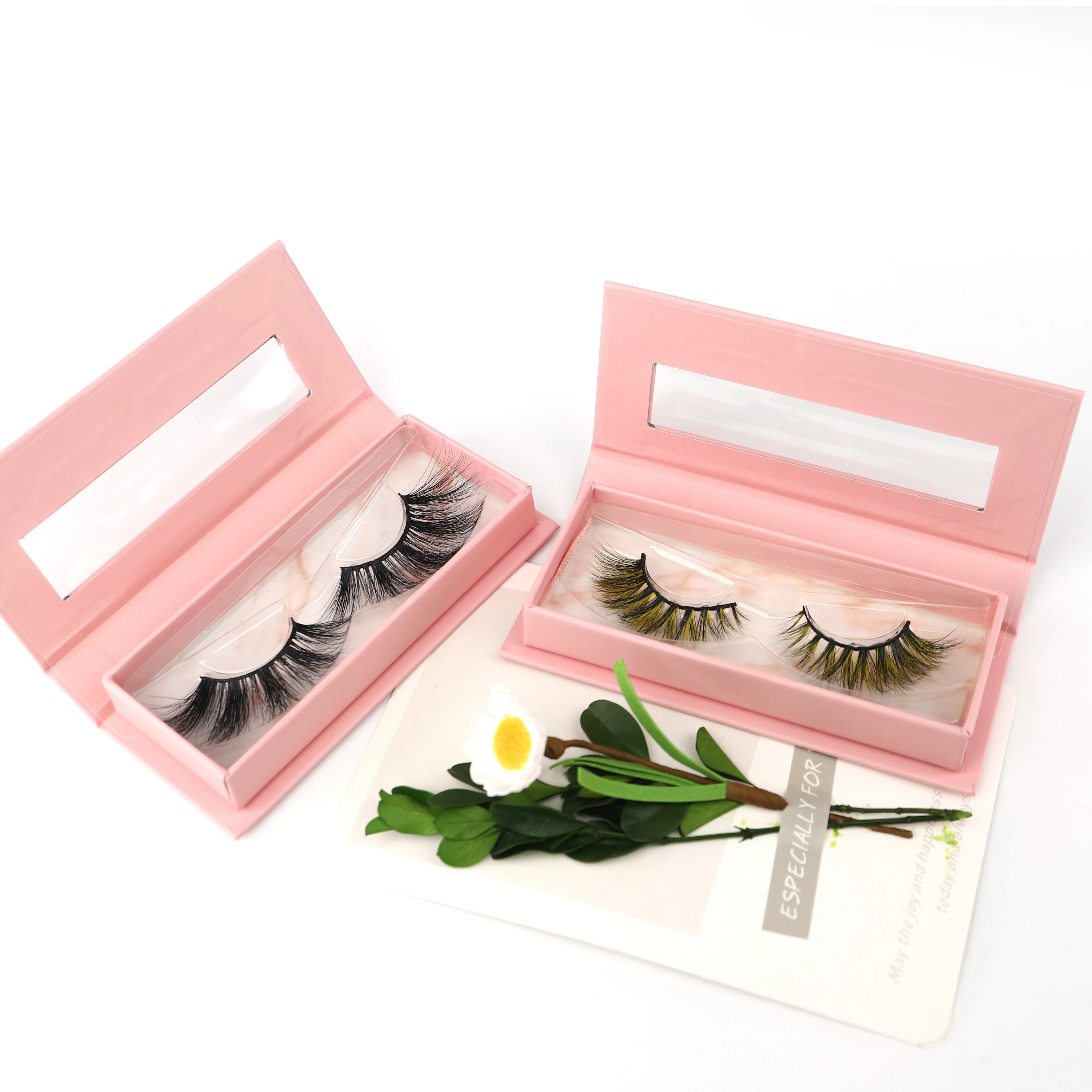 

6D hot selling factory 100% handmade free sample Real Mink eyelashes, Natural black