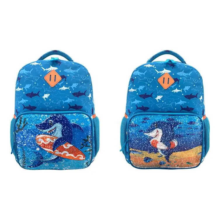 

Amazon top seller alibaba fashion unicorn shark cartoon bagpack bag boy School Backpacks bag kids bags grils