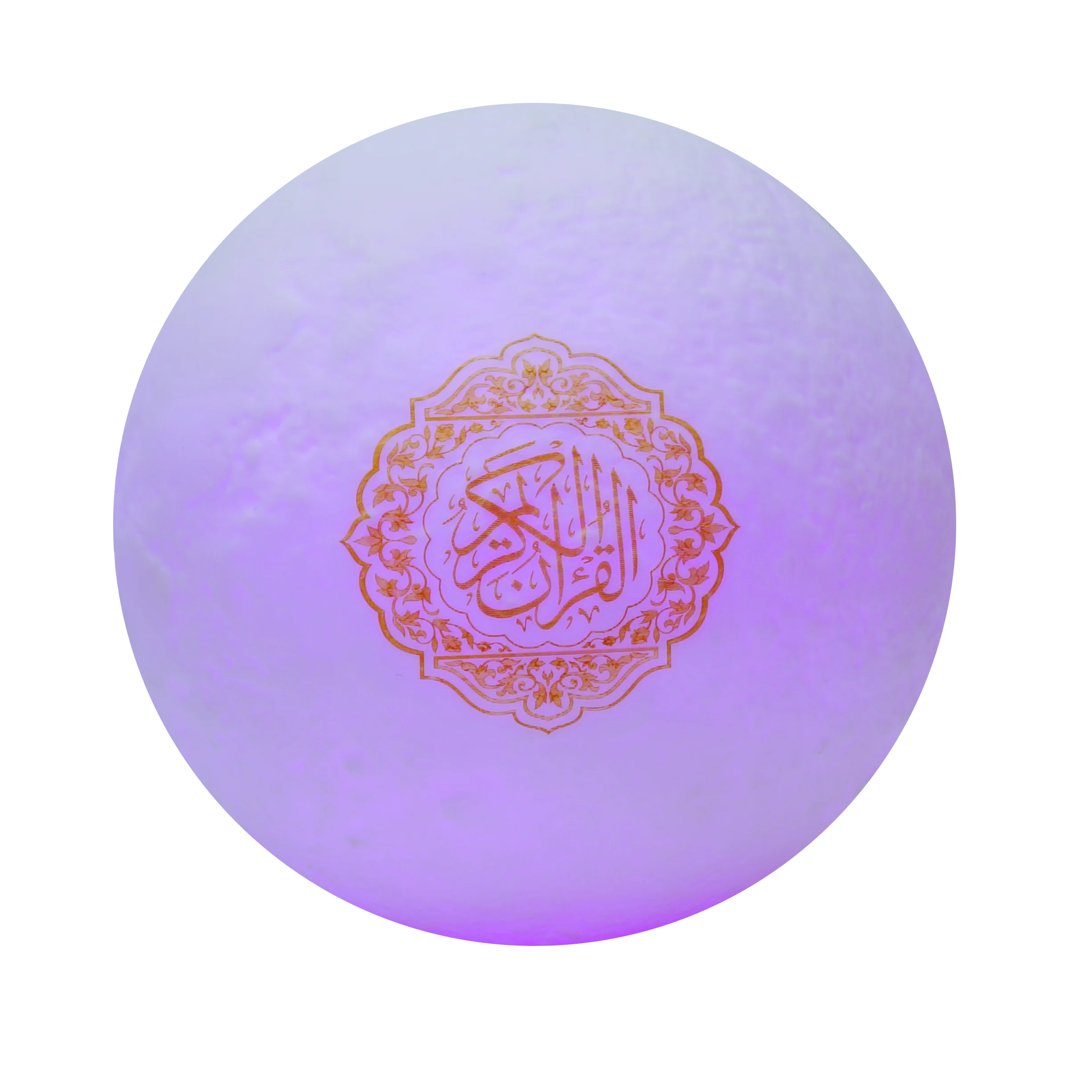 

Muslim gift Touch Quran Moon Lamp Speaker MQ-1010, White+ gold