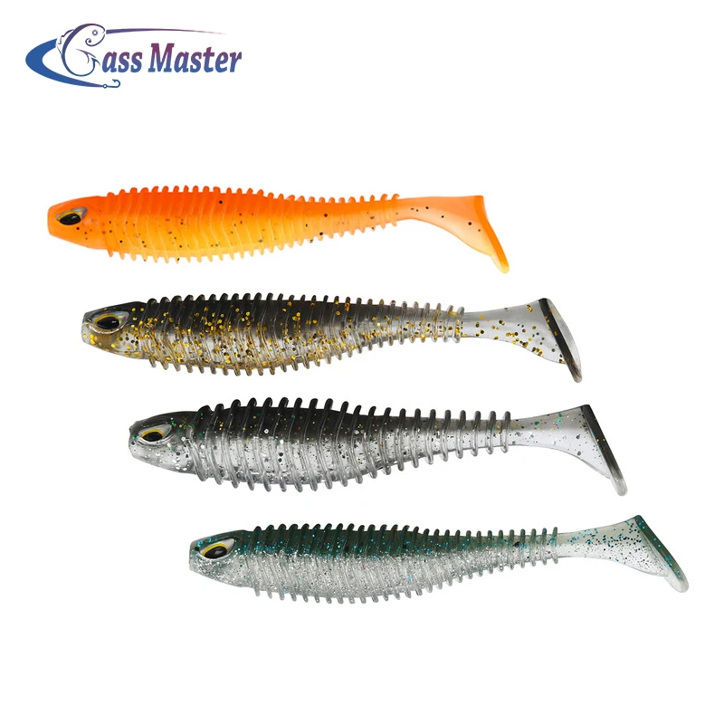 

Bass master Fishing Lure Soft Wrom Silicone Soft Bait Artificial Wobbler pesca trout worm lure