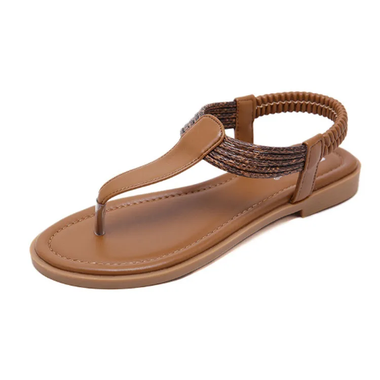 

Best selling women's casual Rome beach custom shoes women flats grace open toe slippers women slipper sandal