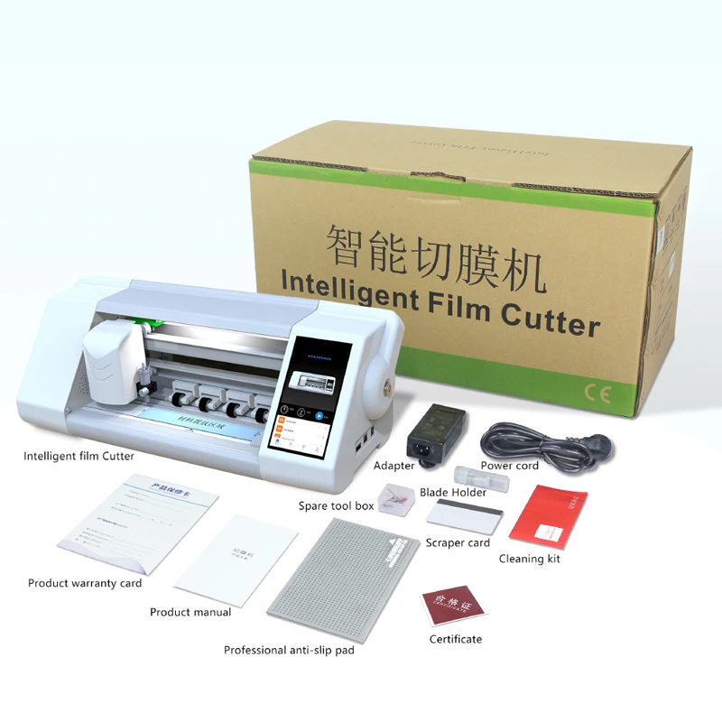 

Stock best mobile smartphone hydrogel film tpu mobile screen protector laser cutting machine set