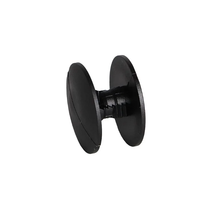 Uxcell Push Clip Rivet – 4mm X 9mm Nylon Fastener For PCB & Panels – 100-Pack, Black