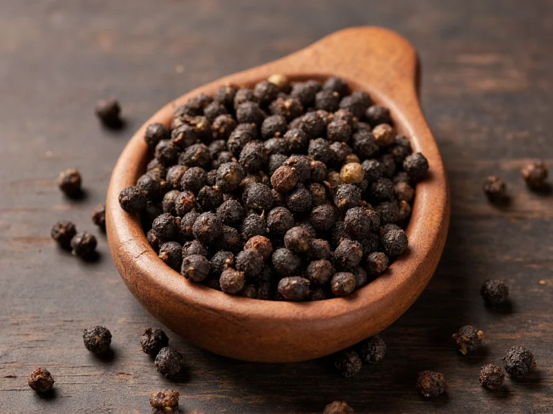 is black peppercorn spicy