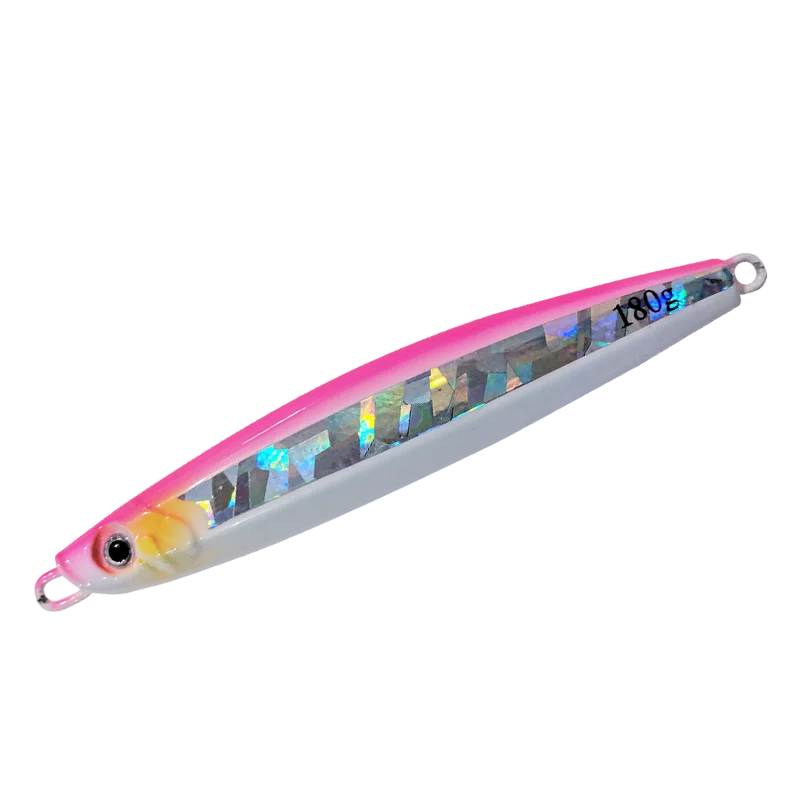 

jig lure saltwater jig fishing lure metal slow jigging lure silver, 4 colors