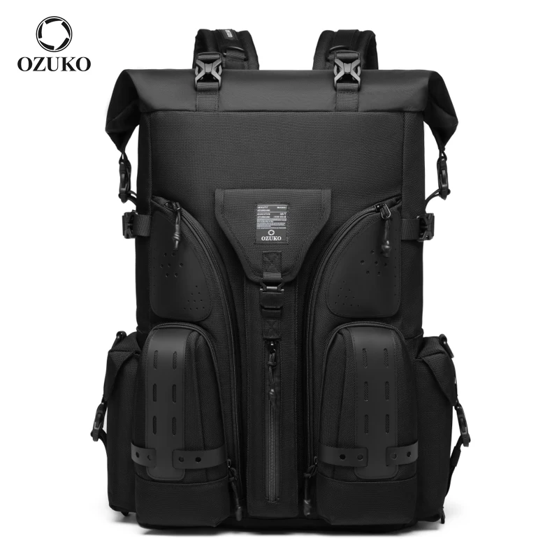 

Ozuko 9631 Sales Trendy Design 2023 Men Travel Bag Notebook School Laptop Backpack Waterproof Urban Sport Bag For Men
