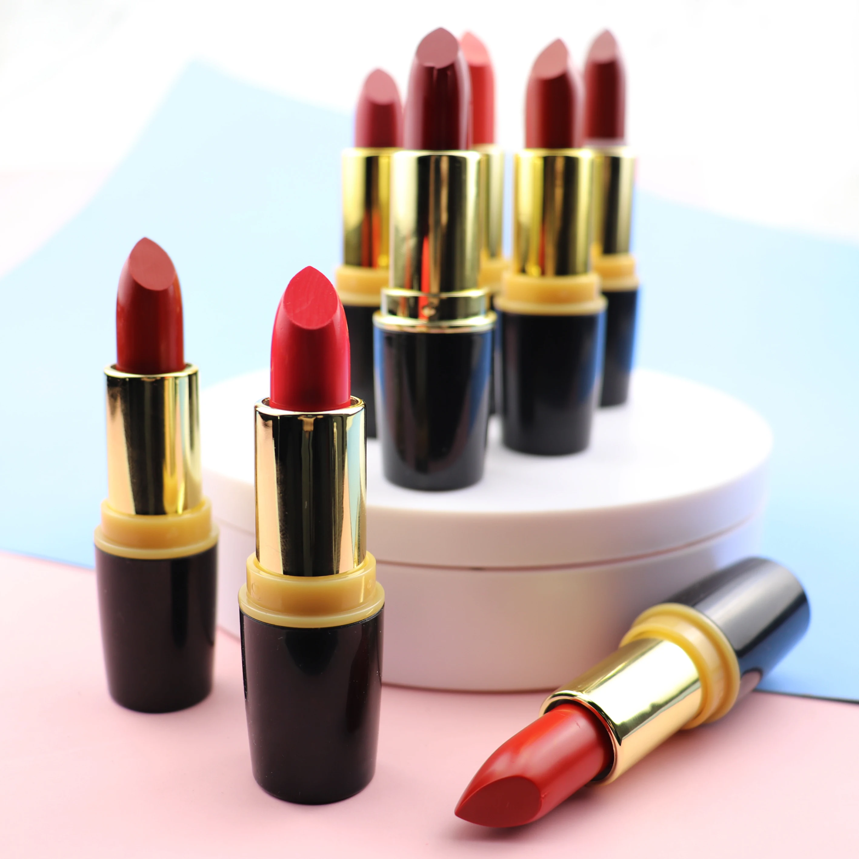 

Private Label Red Lipstick Bullet Vegan Velvet Lipstick matte satin lipstick