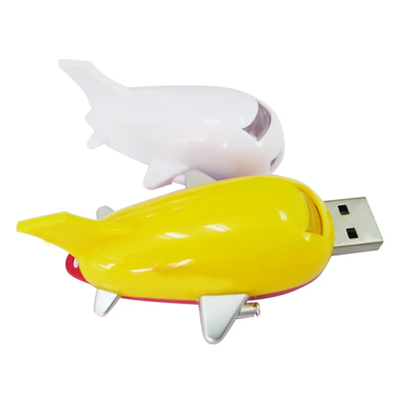 

Pendrive Aircraft Shape USB Disk 16GB 64GB Airplane Pen Drive USB 2.0 Flash Drives Memory Stick PC Plane 256GB Flashdrive, Silver