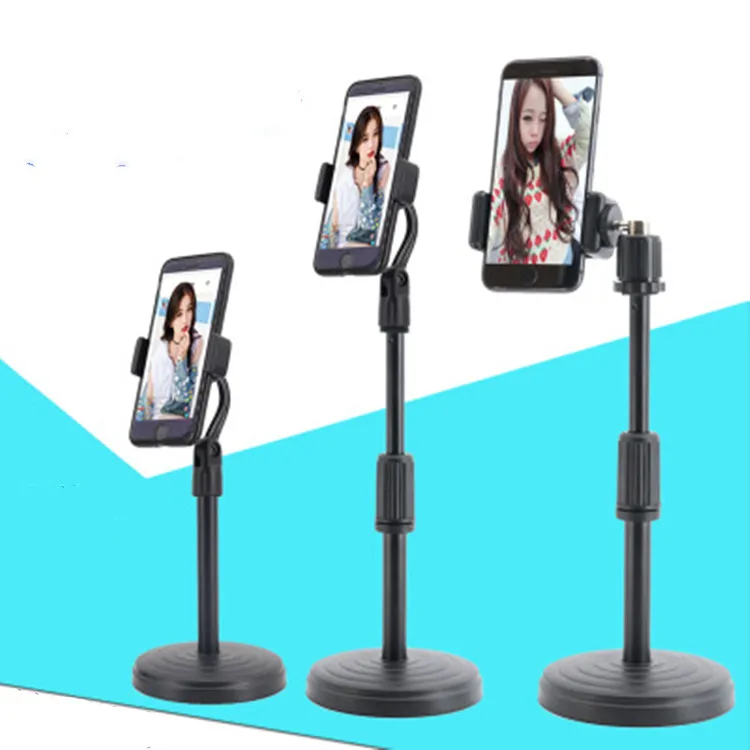 

360 degree rotate adjusting phone stand desktop lifting swivel lazy phone clip holder