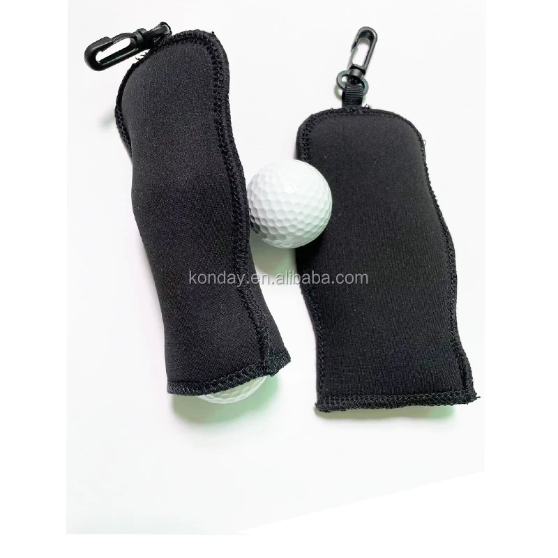Golf Ball Club Cleaner Black Mini Pouch Bag Buy Golf Accessories Bag,Golf Ball Club Cleaner
