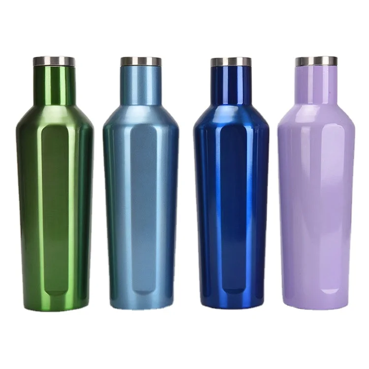 

Custom logo 17oz leakproof double wall vacuum insulated thermal flask stainless steel water bottle, Customized color